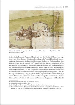 Image of the Page - 253 - in Wien als Festungsstadt im 16.Jahrhundert - Zum kartografischen Werk der Mailänder Familie Angielini