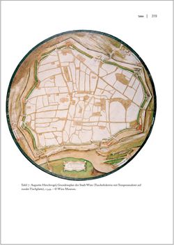 Bild der Seite - 319 - in Wien als Festungsstadt im 16.Jahrhundert - Zum kartografischen Werk der Mailänder Familie Angielini