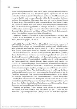 Image of the Page - 336 - in Wien als Festungsstadt im 16.Jahrhundert - Zum kartografischen Werk der Mailänder Familie Angielini