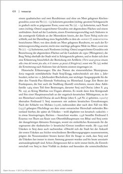 Image of the Page - 424 - in Wien als Festungsstadt im 16.Jahrhundert - Zum kartografischen Werk der Mailänder Familie Angielini