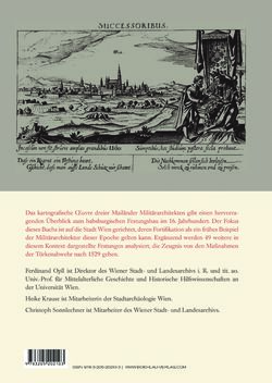 Image of the Page - Einband hinten - in Wien als Festungsstadt im 16.Jahrhundert - Zum kartografischen Werk der Mailänder Familie Angielini