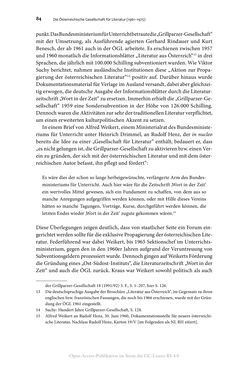 Bild der Seite - 84 - in Wolfgang Kraus und der österreichische Literaturbetrieb nach 1945