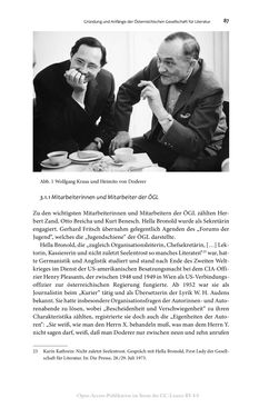 Bild der Seite - 87 - in Wolfgang Kraus und der österreichische Literaturbetrieb nach 1945