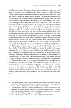 Image of the Page - 107 - in Wolfgang Kraus und der österreichische Literaturbetrieb nach 1945