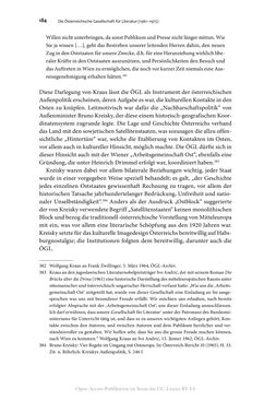 Bild der Seite - 184 - in Wolfgang Kraus und der österreichische Literaturbetrieb nach 1945