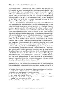 Image of the Page - 186 - in Wolfgang Kraus und der österreichische Literaturbetrieb nach 1945