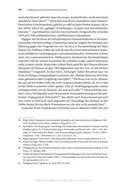 Bild der Seite - 214 - in Wolfgang Kraus und der österreichische Literaturbetrieb nach 1945