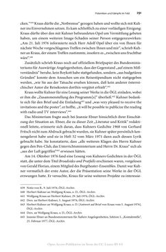 Image of the Page - 291 - in Wolfgang Kraus und der österreichische Literaturbetrieb nach 1945