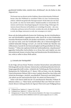 Bild der Seite - 307 - in Wolfgang Kraus und der österreichische Literaturbetrieb nach 1945