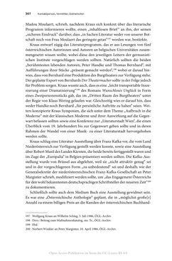 Bild der Seite - 342 - in Wolfgang Kraus und der österreichische Literaturbetrieb nach 1945