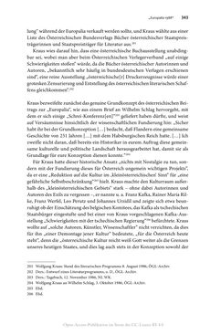 Image of the Page - 343 - in Wolfgang Kraus und der österreichische Literaturbetrieb nach 1945