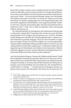 Image of the Page - 372 - in Wolfgang Kraus und der österreichische Literaturbetrieb nach 1945