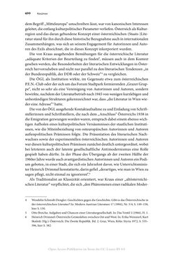 Image of the Page - 400 - in Wolfgang Kraus und der österreichische Literaturbetrieb nach 1945