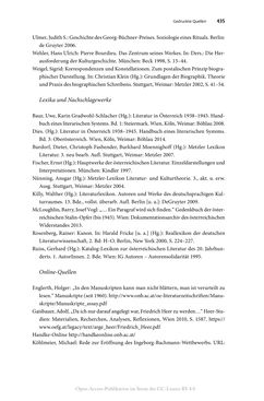 Image of the Page - 435 - in Wolfgang Kraus und der österreichische Literaturbetrieb nach 1945