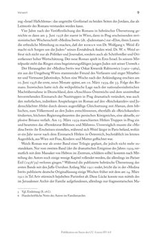 Image of the Page - 9 - in Wolfgang von Weisl - Schauspiel und Roman im Zeichen des modernen politischen Zionismus