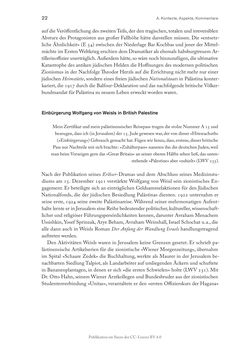 Image of the Page - 22 - in Wolfgang von Weisl - Schauspiel und Roman im Zeichen des modernen politischen Zionismus