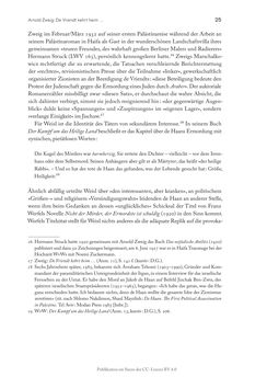 Image of the Page - 25 - in Wolfgang von Weisl - Schauspiel und Roman im Zeichen des modernen politischen Zionismus