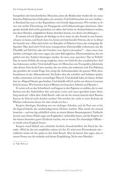 Image of the Page - 183 - in Wolfgang von Weisl - Schauspiel und Roman im Zeichen des modernen politischen Zionismus