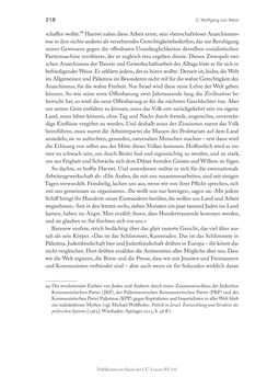 Image of the Page - 218 - in Wolfgang von Weisl - Schauspiel und Roman im Zeichen des modernen politischen Zionismus