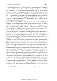 Image of the Page - 251 - in Wolfgang von Weisl - Schauspiel und Roman im Zeichen des modernen politischen Zionismus