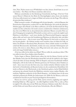 Image of the Page - 298 - in Wolfgang von Weisl - Schauspiel und Roman im Zeichen des modernen politischen Zionismus