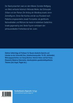 Bild der Seite - Einband hinten - in Wolfgang von Weisl - Schauspiel und Roman im Zeichen des modernen politischen Zionismus