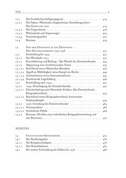 Image of the Page - 9 - in Die Wundes des Staates - Kriegsopfer und Sozialstaat in Österreich 1914–1938