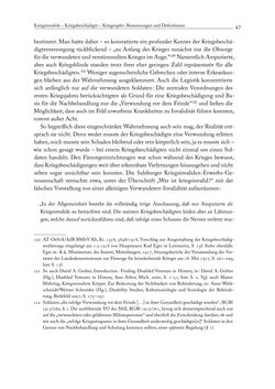 Image of the Page - 47 - in Die Wundes des Staates - Kriegsopfer und Sozialstaat in Österreich 1914–1938