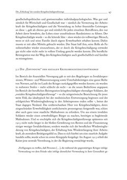 Bild der Seite - 97 - in Die Wundes des Staates - Kriegsopfer und Sozialstaat in Österreich 1914–1938