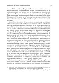 Bild der Seite - 99 - in Die Wundes des Staates - Kriegsopfer und Sozialstaat in Österreich 1914–1938
