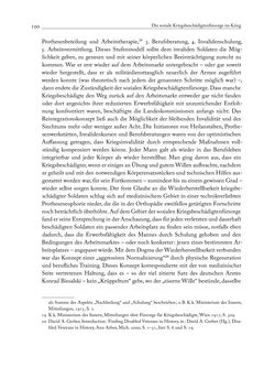 Bild der Seite - 100 - in Die Wundes des Staates - Kriegsopfer und Sozialstaat in Österreich 1914–1938