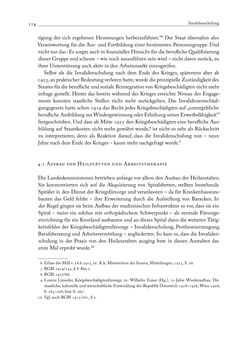 Bild der Seite - 114 - in Die Wundes des Staates - Kriegsopfer und Sozialstaat in Österreich 1914–1938