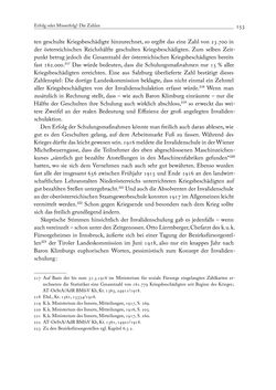 Bild der Seite - 153 - in Die Wundes des Staates - Kriegsopfer und Sozialstaat in Österreich 1914–1938