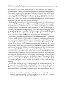 Image of the Page - 285 - in Die Wundes des Staates - Kriegsopfer und Sozialstaat in Österreich 1914–1938