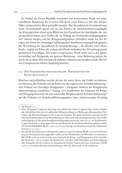 Image of the Page - 372 - in Die Wundes des Staates - Kriegsopfer und Sozialstaat in Österreich 1914–1938