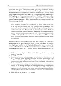 Image of the Page - 408 - in Die Wundes des Staates - Kriegsopfer und Sozialstaat in Österreich 1914–1938