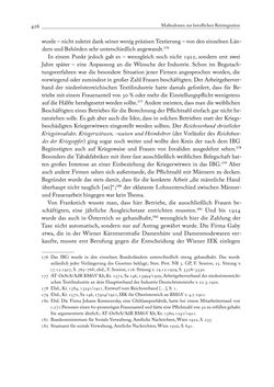 Image of the Page - 426 - in Die Wundes des Staates - Kriegsopfer und Sozialstaat in Österreich 1914–1938