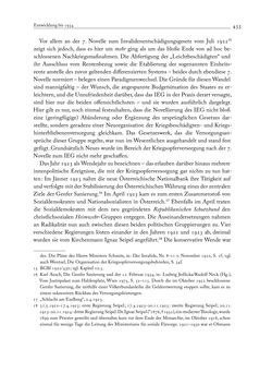 Image of the Page - 433 - in Die Wundes des Staates - Kriegsopfer und Sozialstaat in Österreich 1914–1938