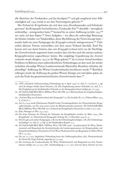 Image of the Page - 457 - in Die Wundes des Staates - Kriegsopfer und Sozialstaat in Österreich 1914–1938