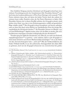 Image of the Page - 463 - in Die Wundes des Staates - Kriegsopfer und Sozialstaat in Österreich 1914–1938