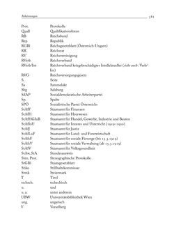 Bild der Seite - 581 - in Die Wundes des Staates - Kriegsopfer und Sozialstaat in Österreich 1914–1938