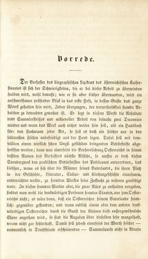 Bild der Seite - III - in Biographisches Lexikon des Kaiserthums Oesterreich - Abel-Blumenthal, Band 1