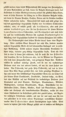 Bild der Seite - IV - in Biographisches Lexikon des Kaiserthums Oesterreich - Abel-Blumenthal, Band 1