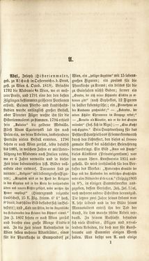 Bild der Seite - 1 - in Biographisches Lexikon des Kaiserthums Oesterreich - Abel-Blumenthal, Band 1
