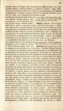 Bild der Seite - 27 - in Biographisches Lexikon des Kaiserthums Oesterreich - Abel-Blumenthal, Band 1