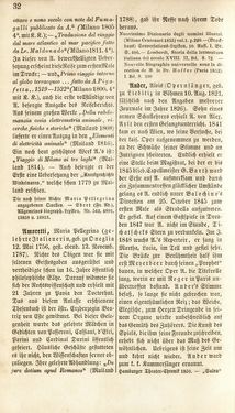 Image of the Page - 32 - in Biographisches Lexikon des Kaiserthums Oesterreich - Abel-Blumenthal, Volume 1