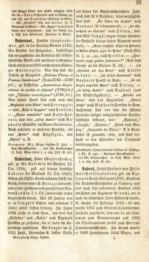 Image of the Page - 33 - in Biographisches Lexikon des Kaiserthums Oesterreich - Abel-Blumenthal, Volume 1