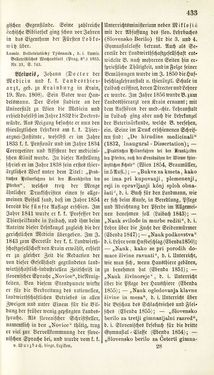 Image of the Page - 433 - in Biographisches Lexikon des Kaiserthums Oesterreich - Abel-Blumenthal, Volume 1