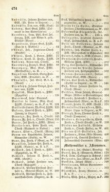 Image of the Page - 474 - in Biographisches Lexikon des Kaiserthums Oesterreich - Abel-Blumenthal, Volume 1