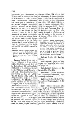 Image of the Page - 280 - in Biographisches Lexikon des Kaiserthums Oesterreich - Bninski-Cordova, Volume 2